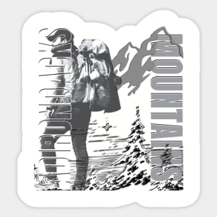 Adirondacks Sticker